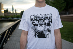 Person wearing the Gangster Computer God t-shirt