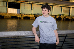 Person wearing the "I Used Silk Road" t-shirt