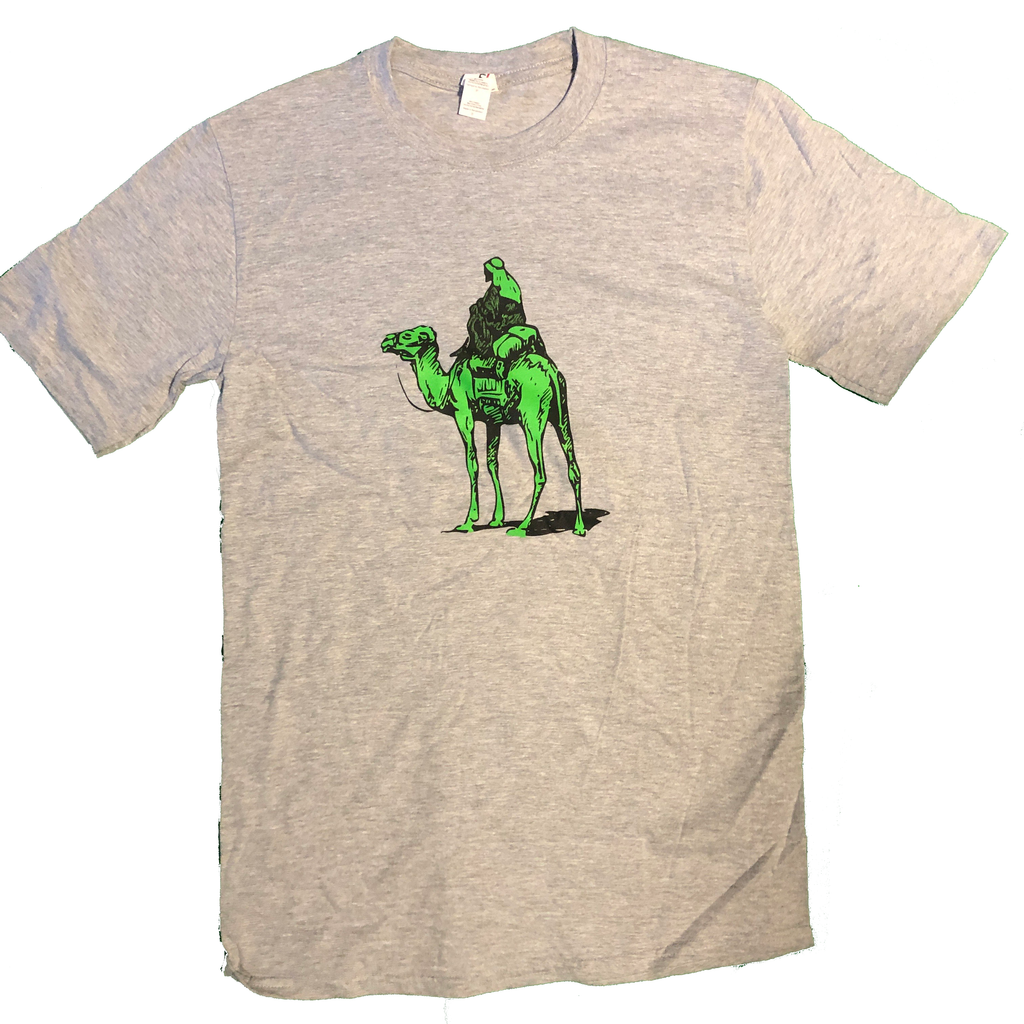 Silk Road Camel t-shirt, front