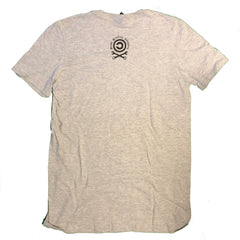 Back of the Bitcoin Cryptocurrency t-shirt with the small Pirate Printing Co. mark