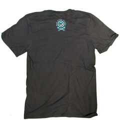 Back of the Edward Snowden TRUTH t-shirt with the small Pirate Printing Co. mark